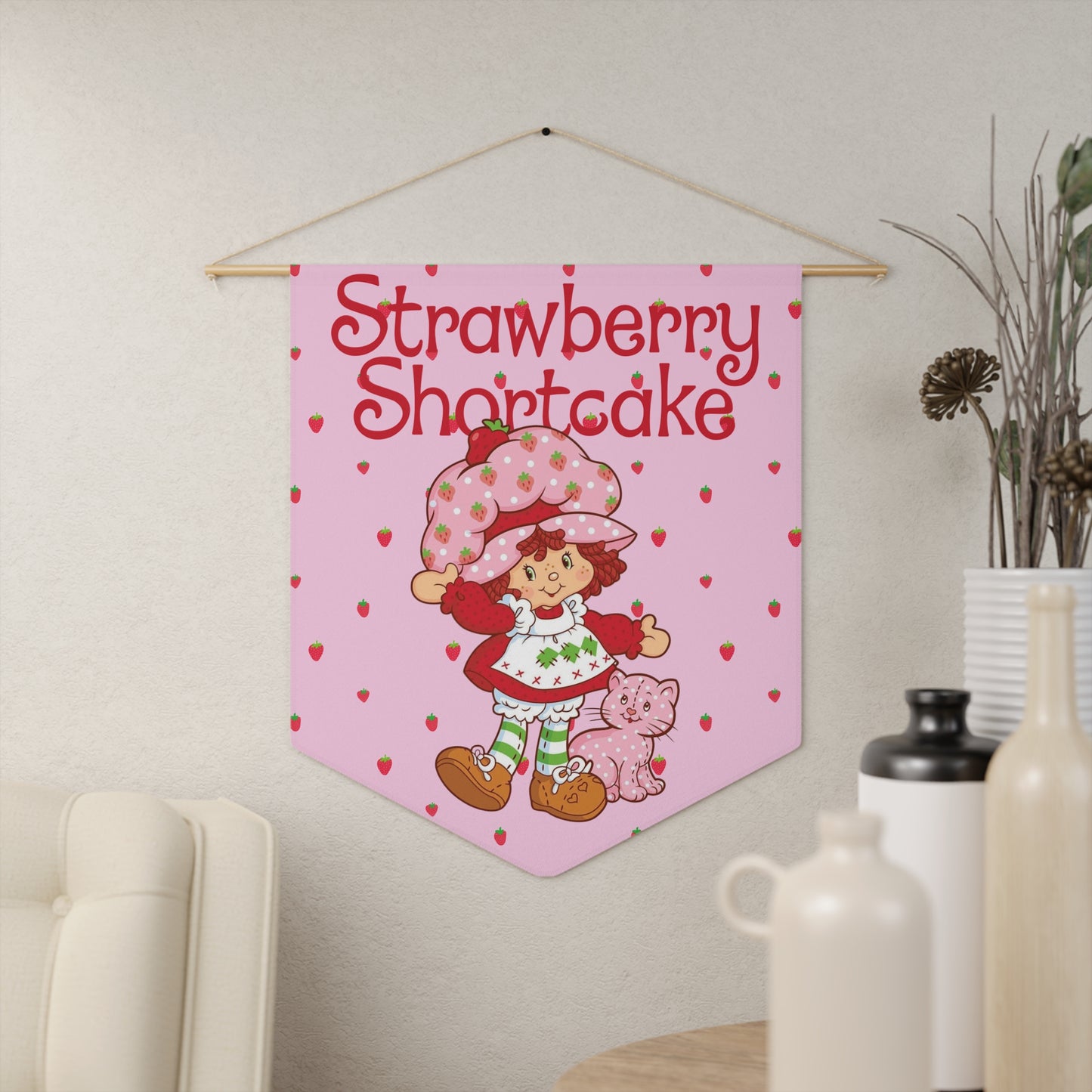 Strawberry Shortcake Pennant Banner