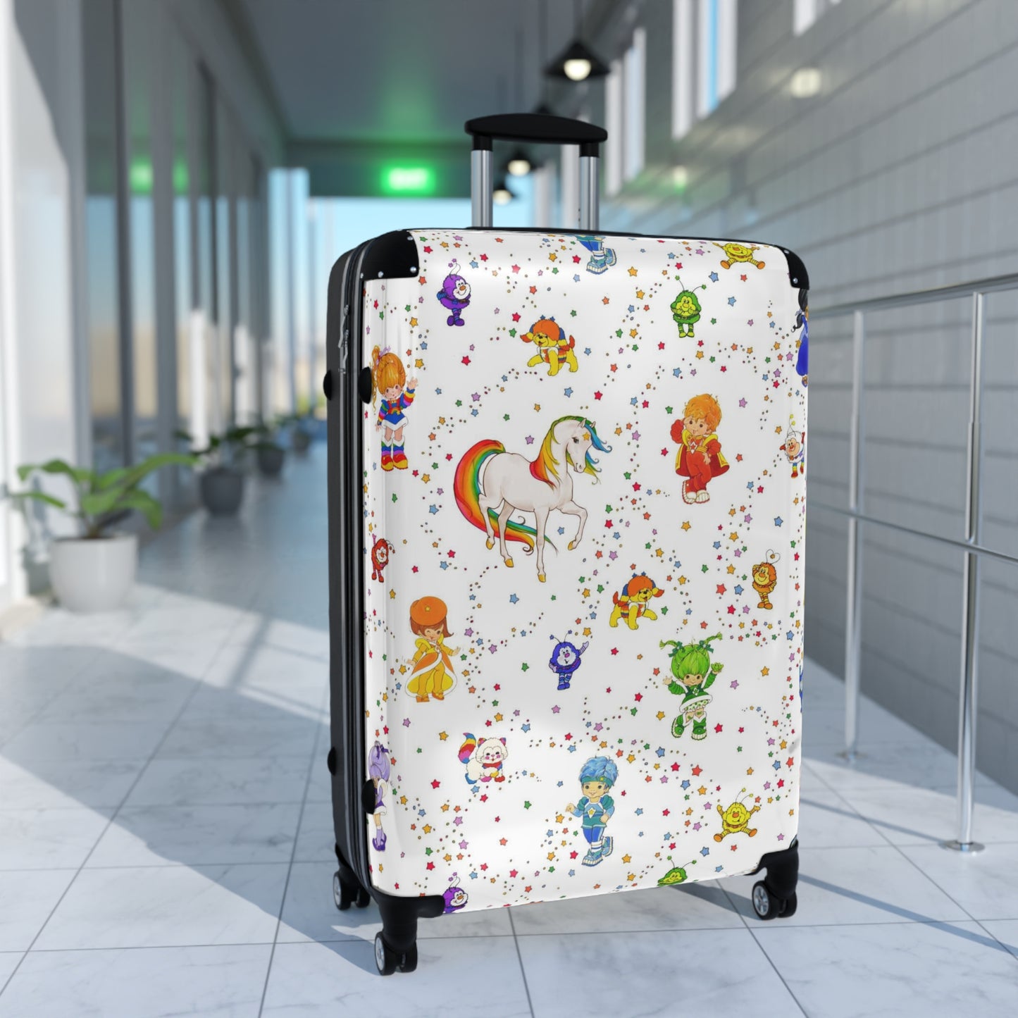 Rainbow Brite and Starlite Rolling Luggage
