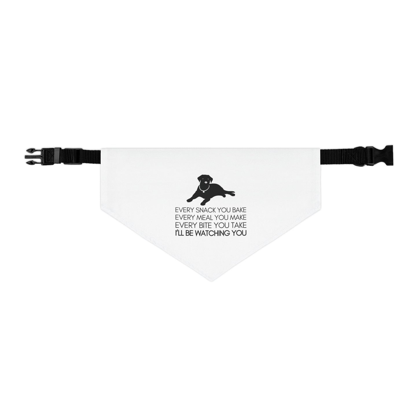 “I’ll Be Watching You” Pet Bandana Collar