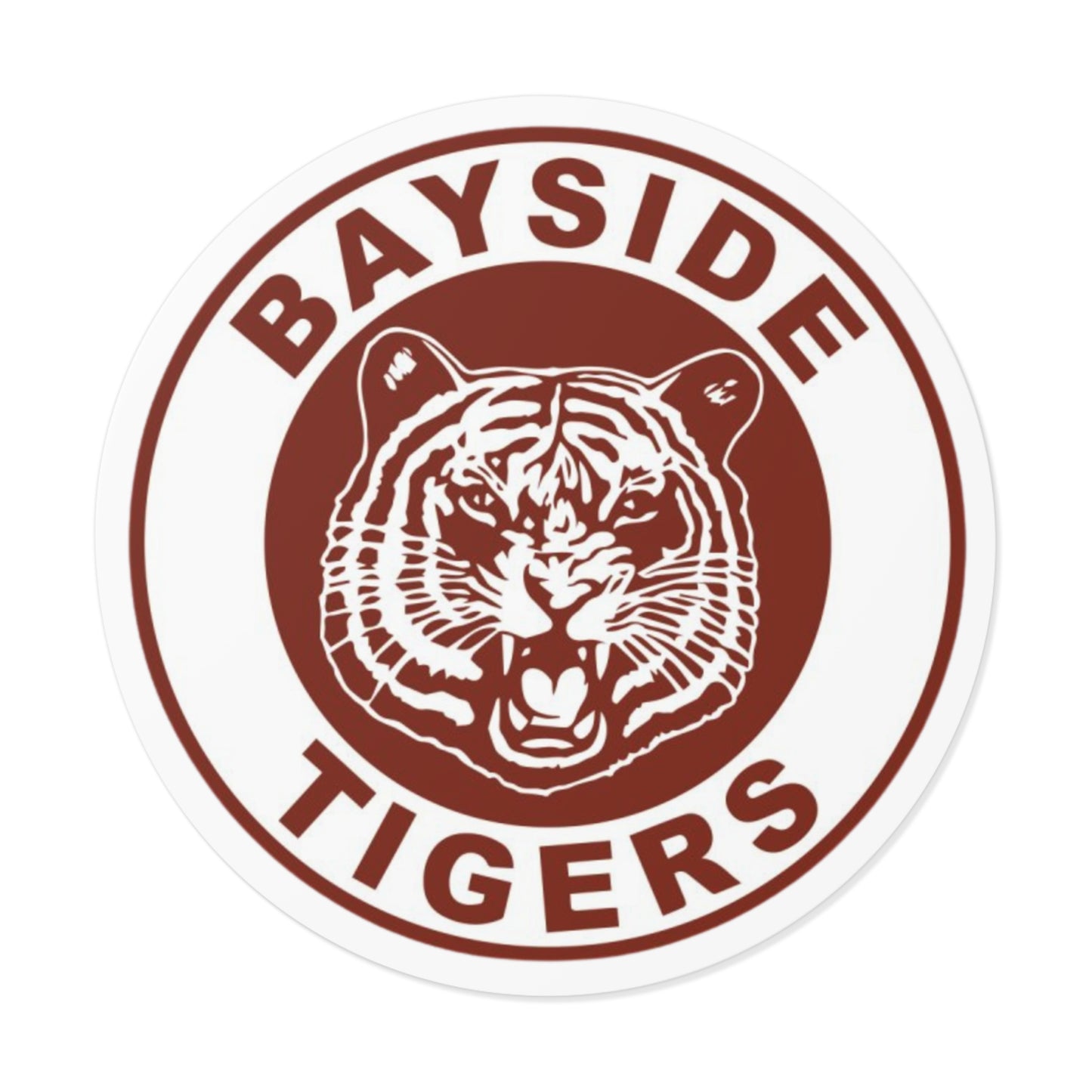 Saved By the Bell Bayside Tigers Stickers