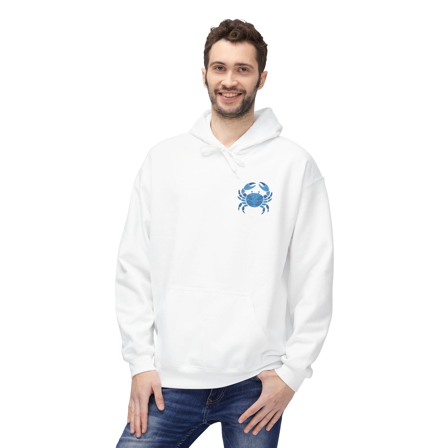 Nice to Sea You Crab Hoodie - Unisex Midweight Fleece