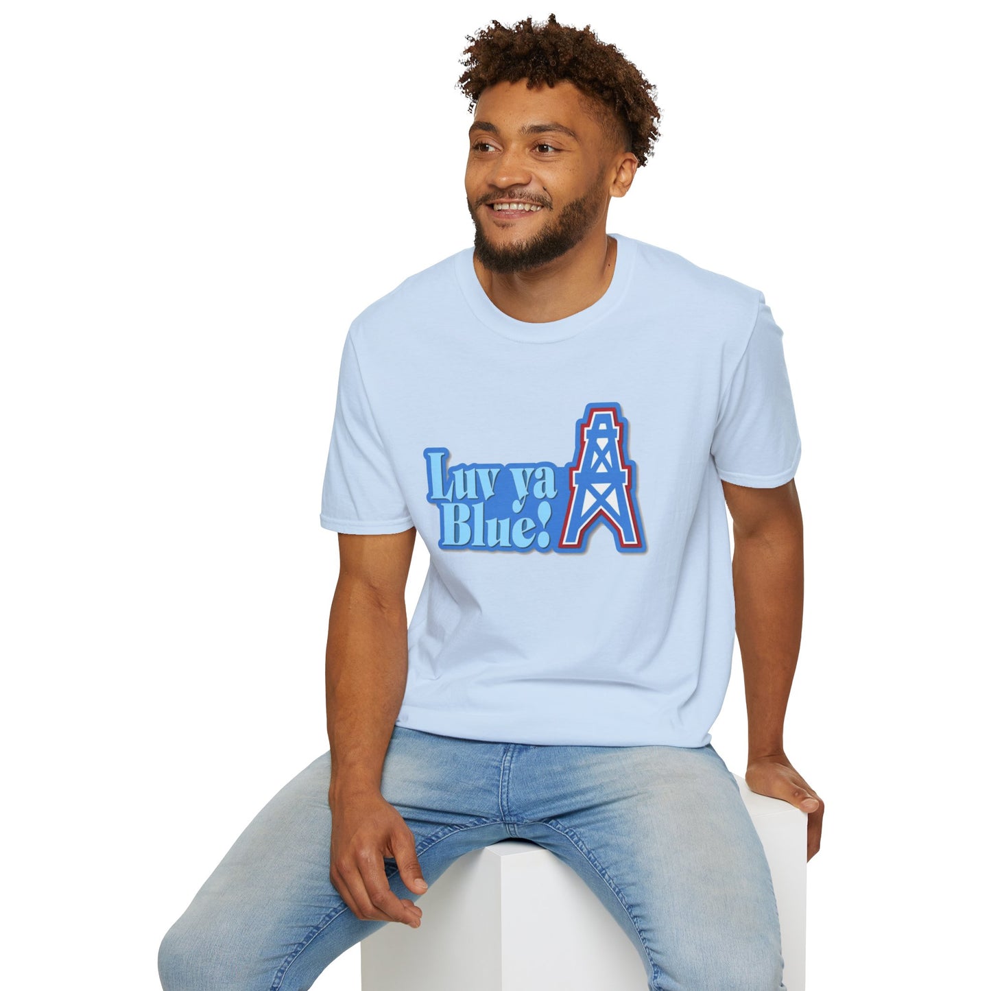 Houston Oilers “Luv Ya Blue” Unisex T-Shirt | Up to 5X