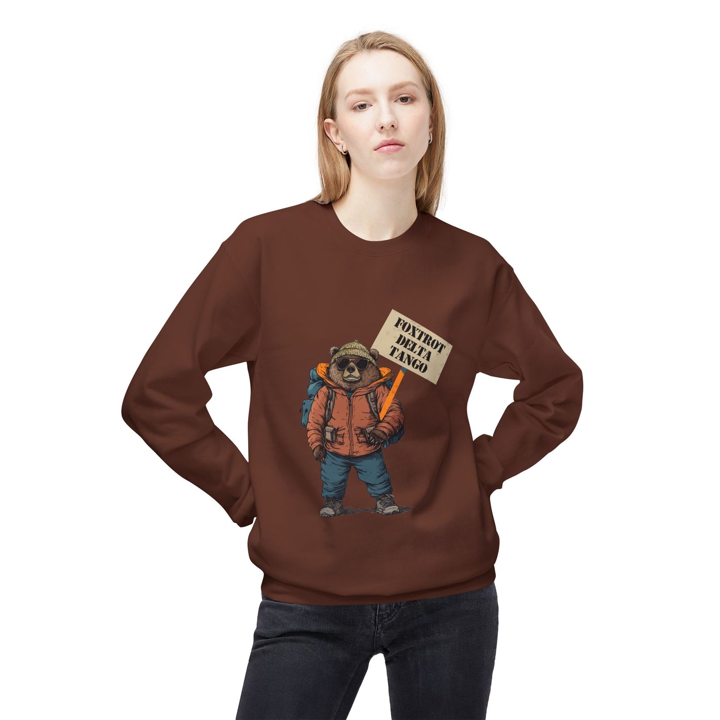 Unisex Sweatshirt - Protest Parks Bear