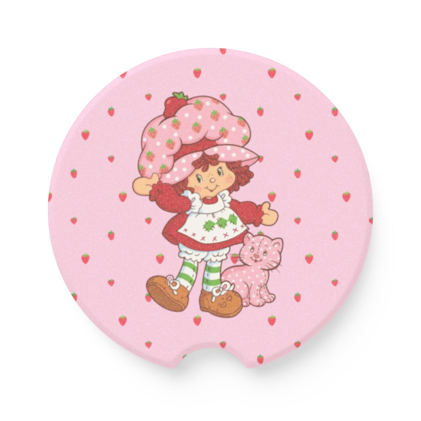Strawberry Shortcake Soapstone Car Coaster