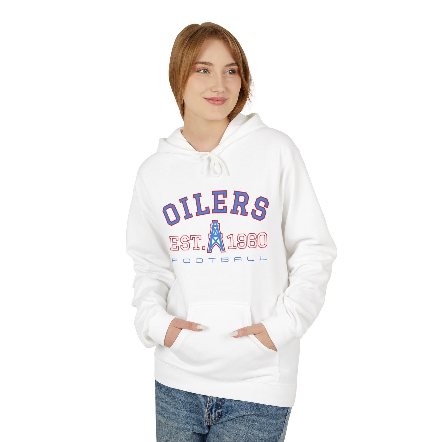 IMPROVED! Houston Oilers 'Est 1960' Unisex Hoodie