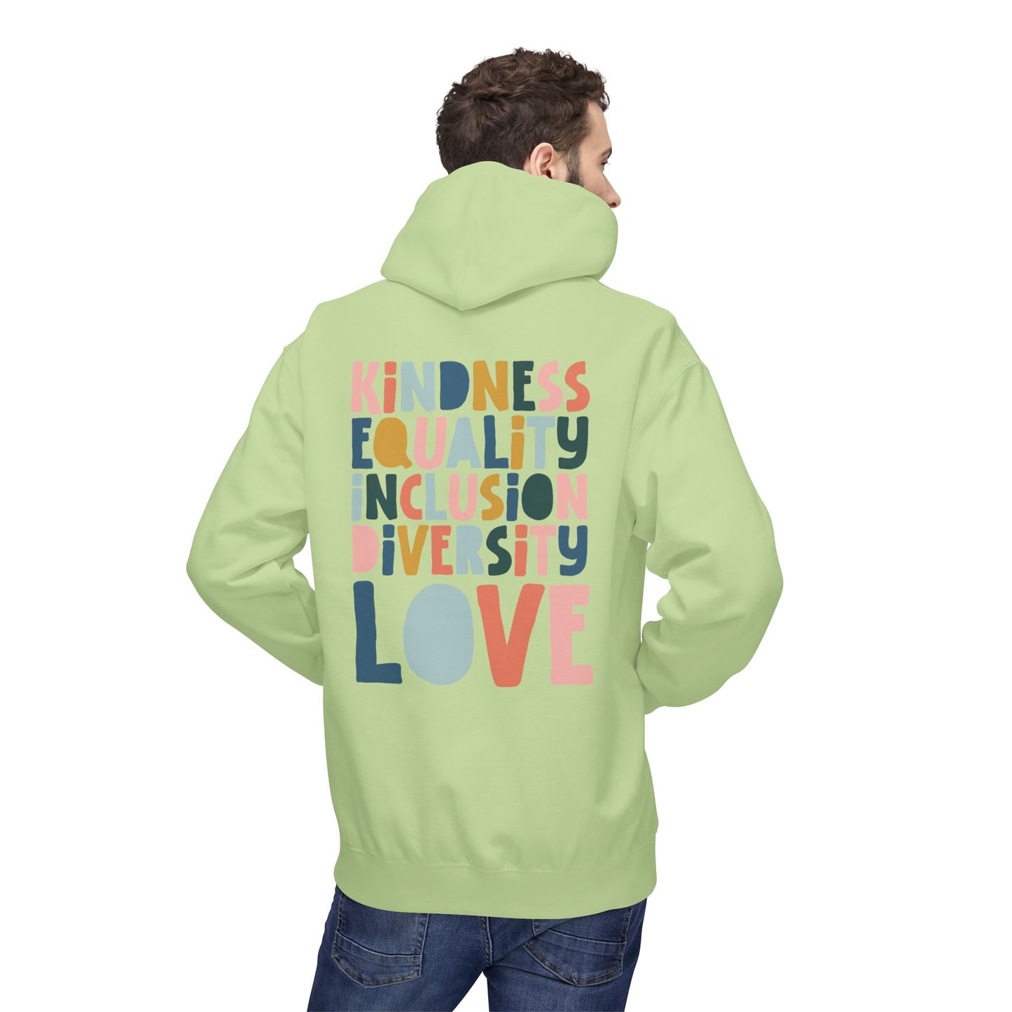 Love & Kindness Unisex Fleece Hoodie