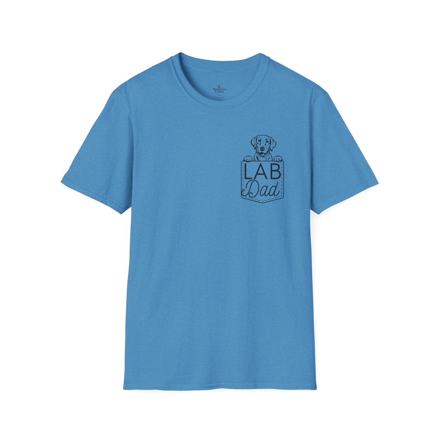 Lab Dad Faux Pocket T-Shirt