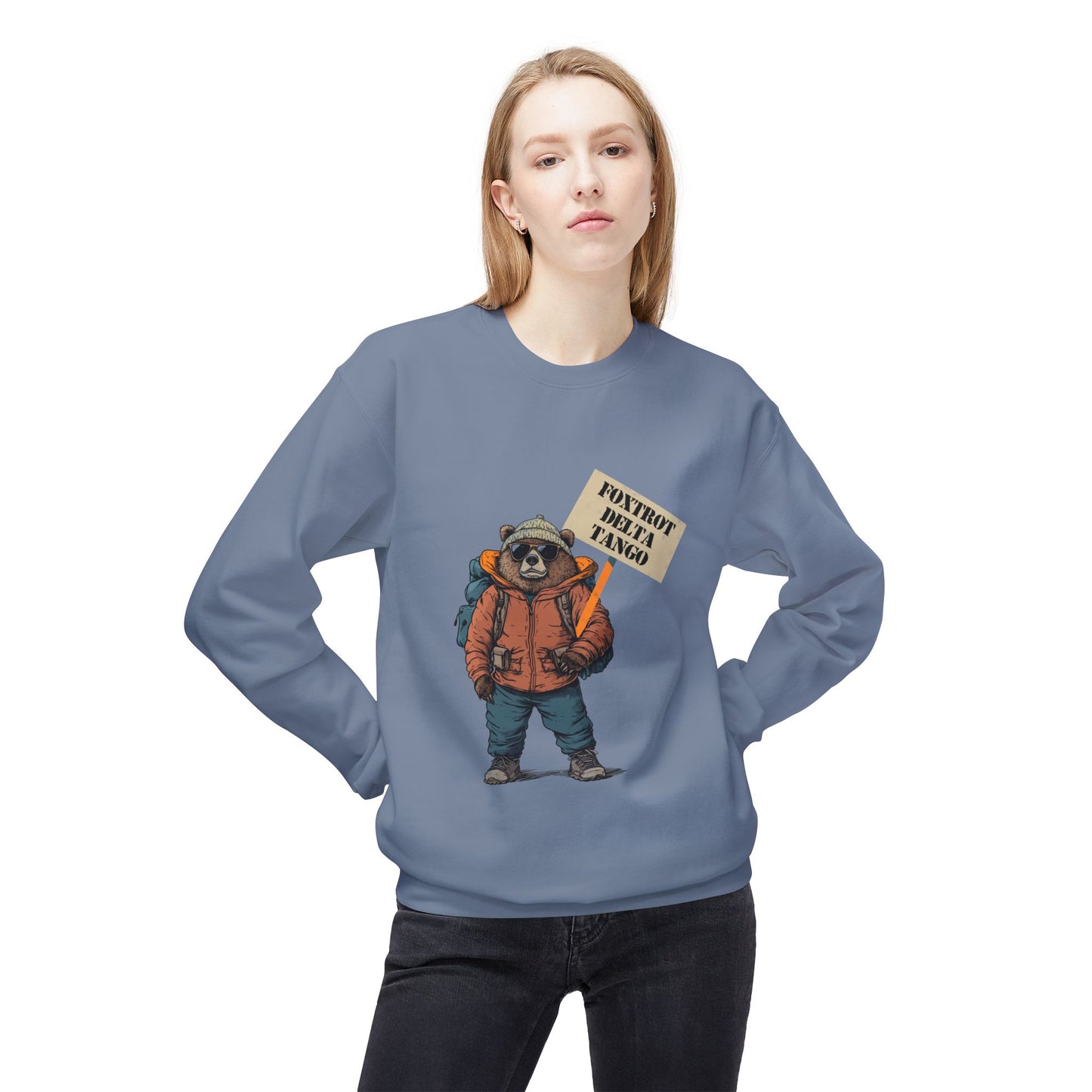 Unisex Sweatshirt - Protest Parks Bear