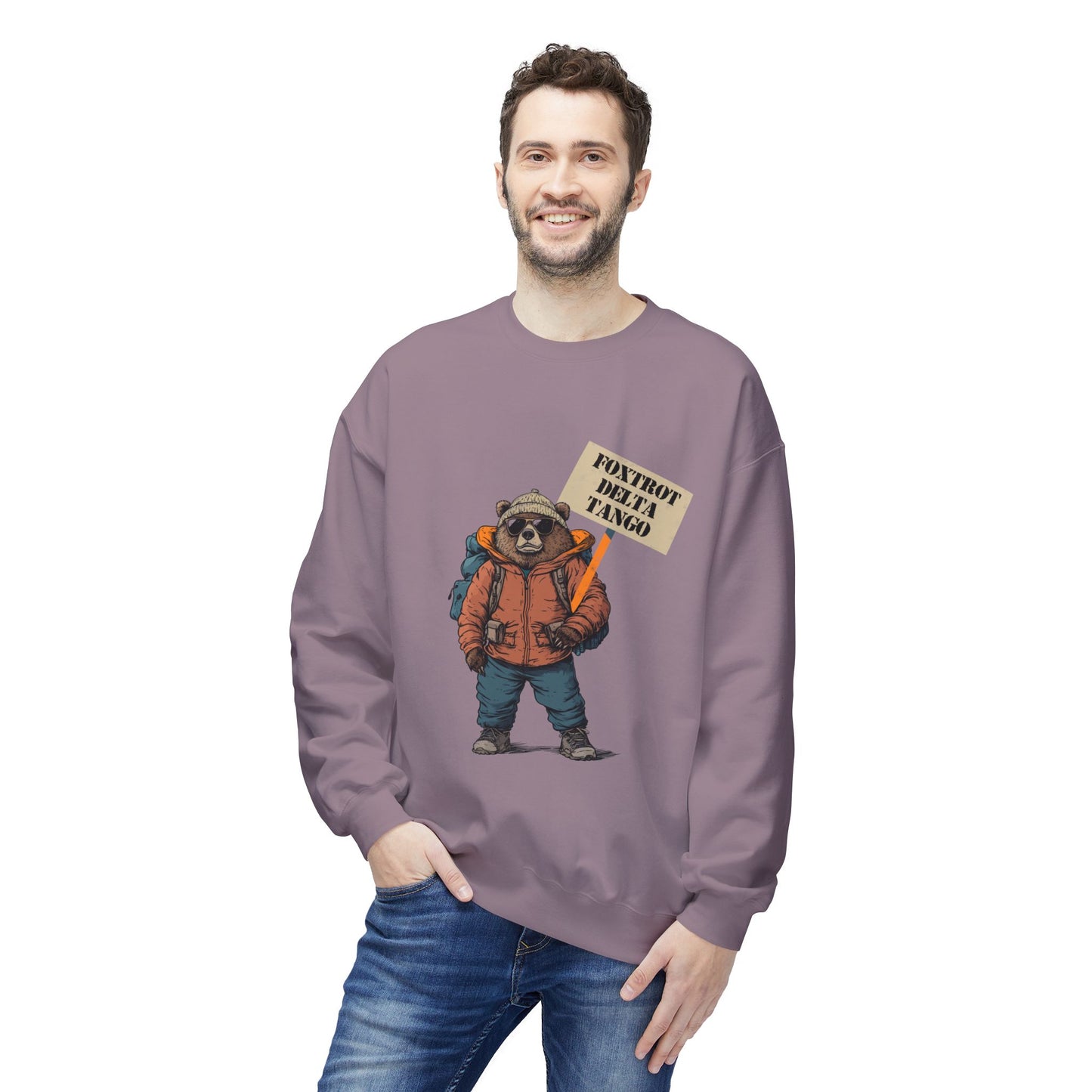 Unisex Sweatshirt - Protest Parks Bear