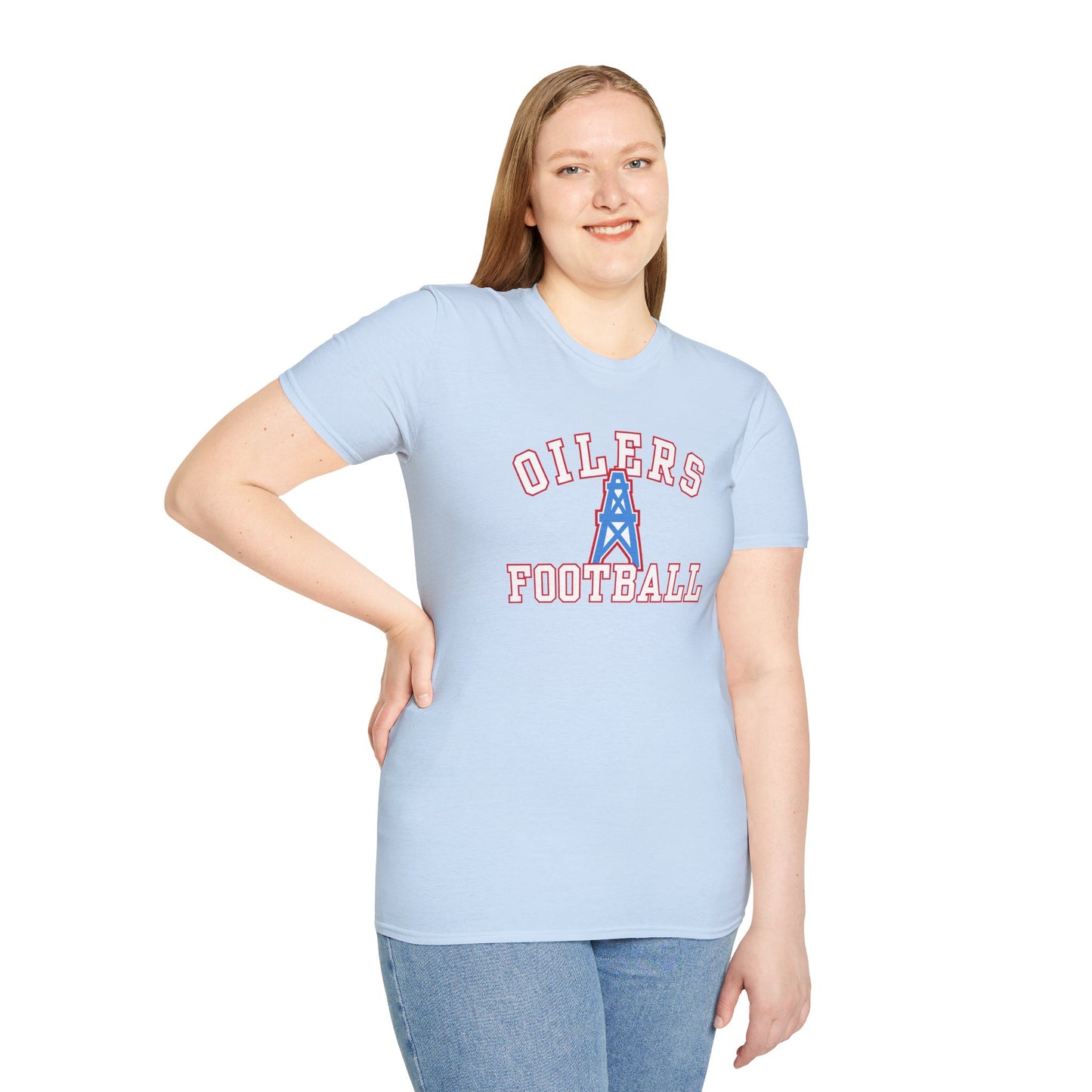 Houston Oilers “Oilers Football” Unisex T-Shirt | up to 5X