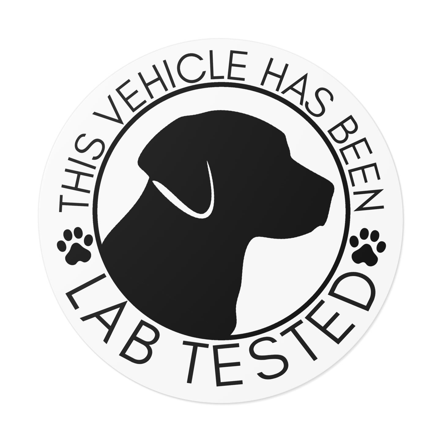 Lab Tested Vinyl Stickers - Car Decal