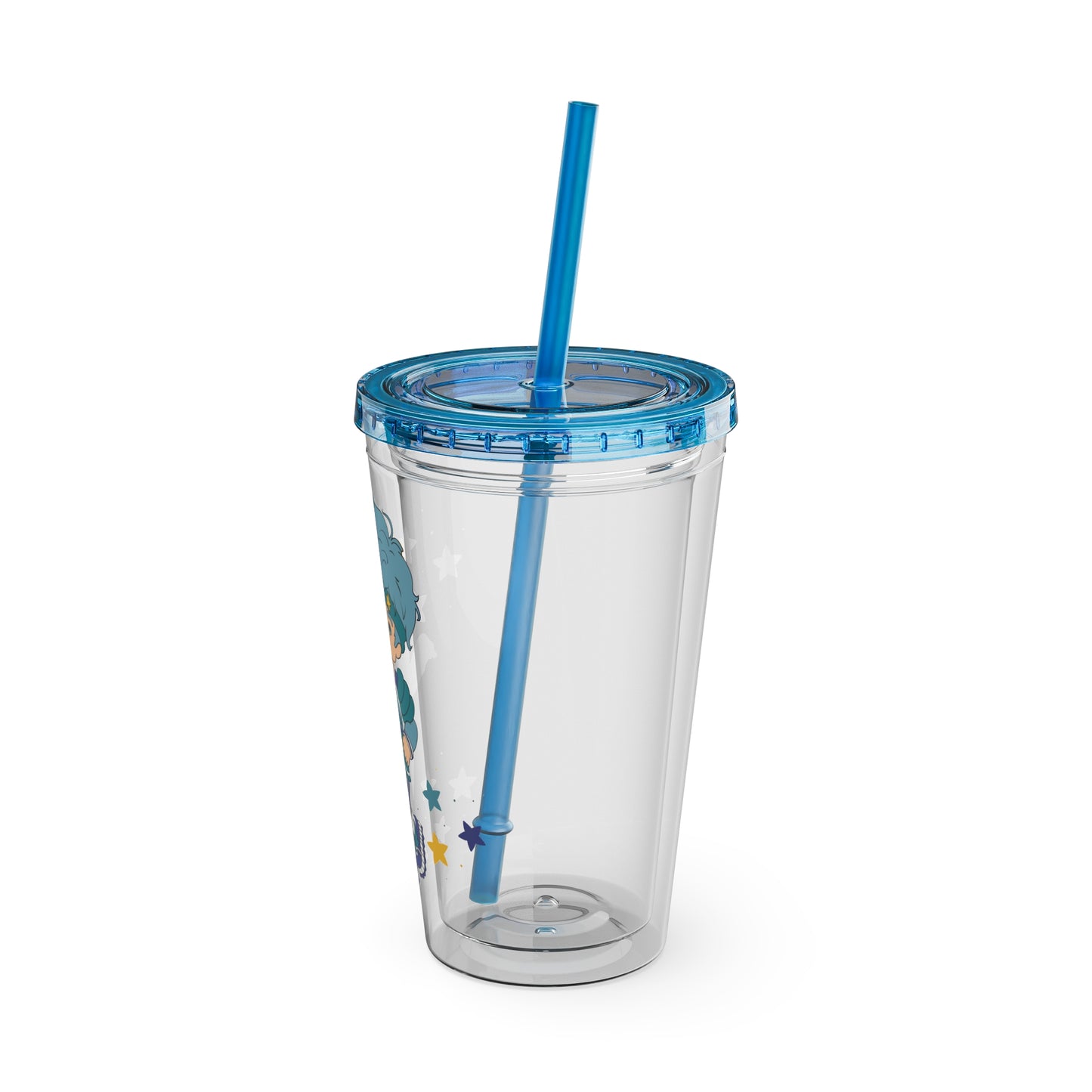 Rainbow Brite 16oz Acrylic Tumbler featuring Buddy Blue