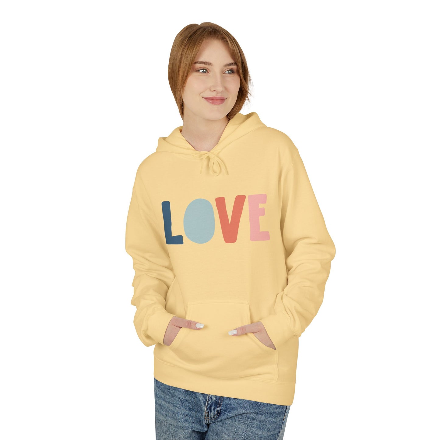 Love & Kindness Unisex Fleece Hoodie