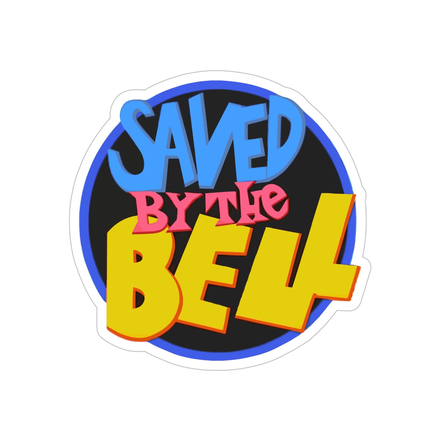 Saved by the Bell Die-Cut Outdoor Sticker