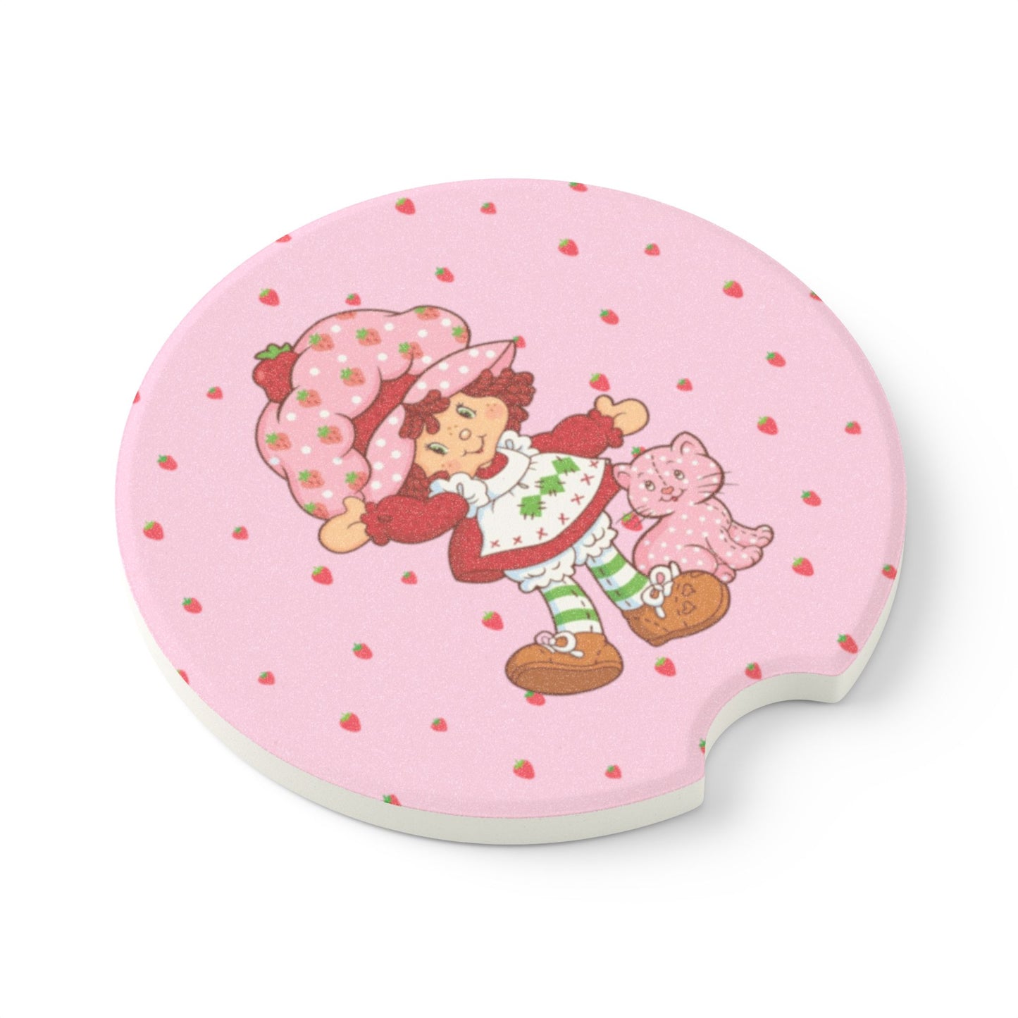 Strawberry Shortcake Soapstone Car Coaster