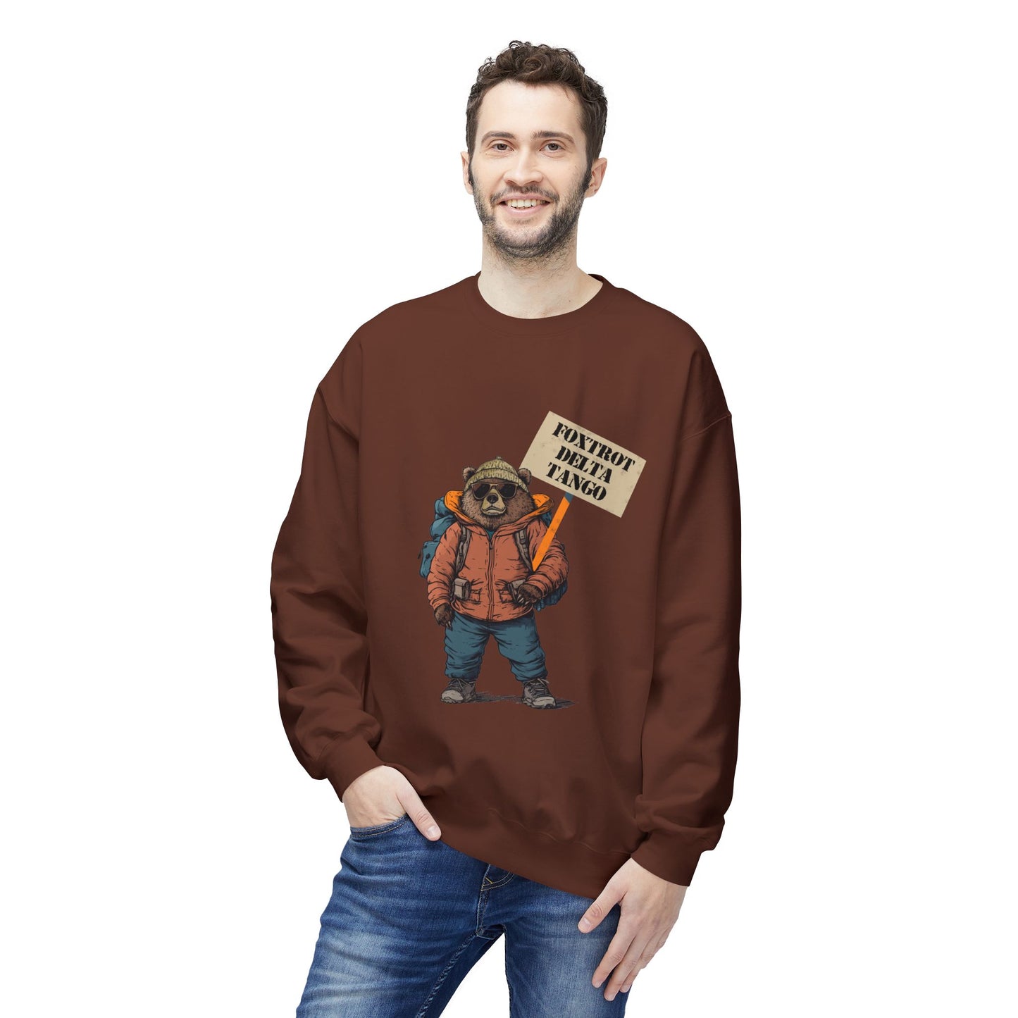 Unisex Sweatshirt - Protest Parks Bear