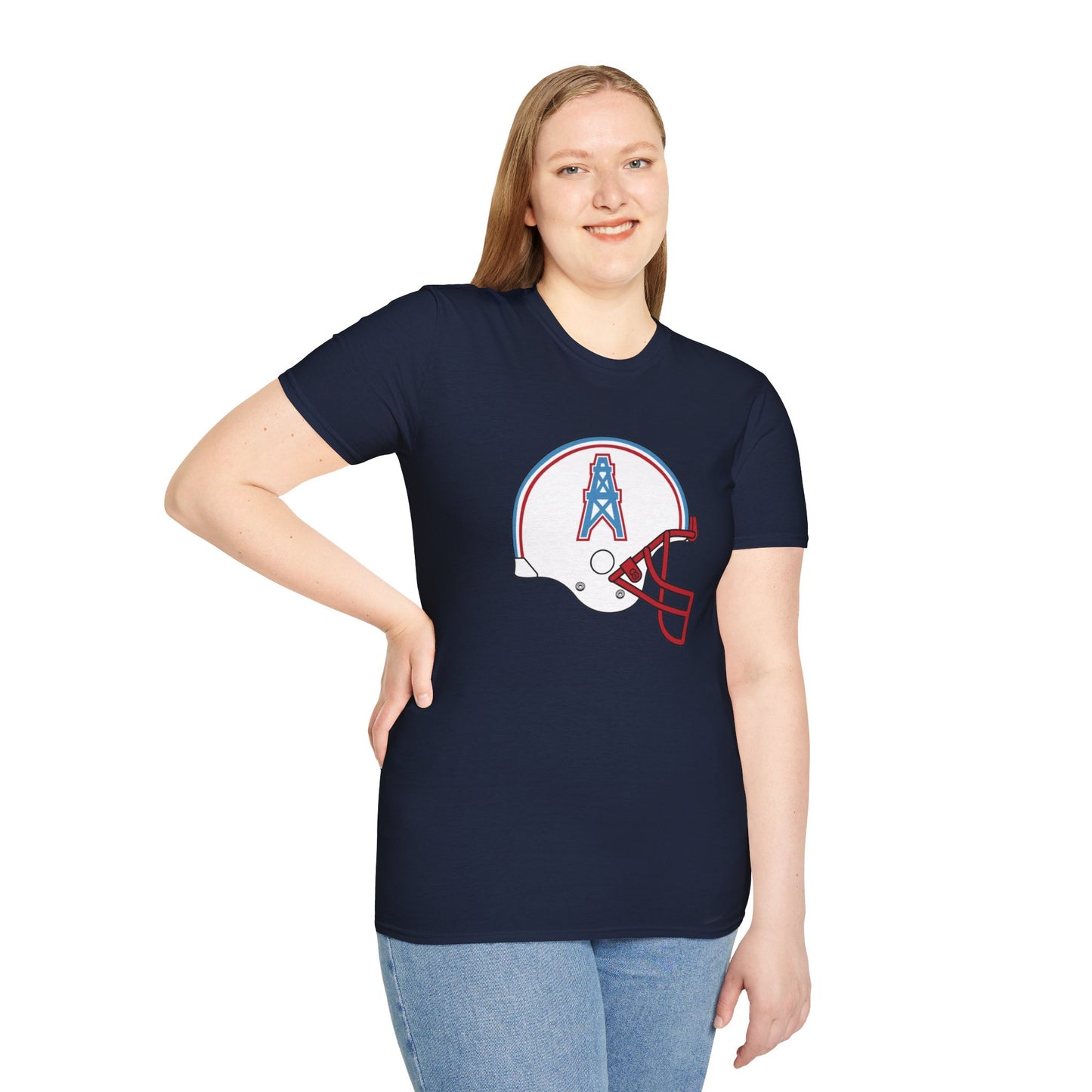 Houston Oilers Retro Helmet Unisex T-Shirt | Up to 5X