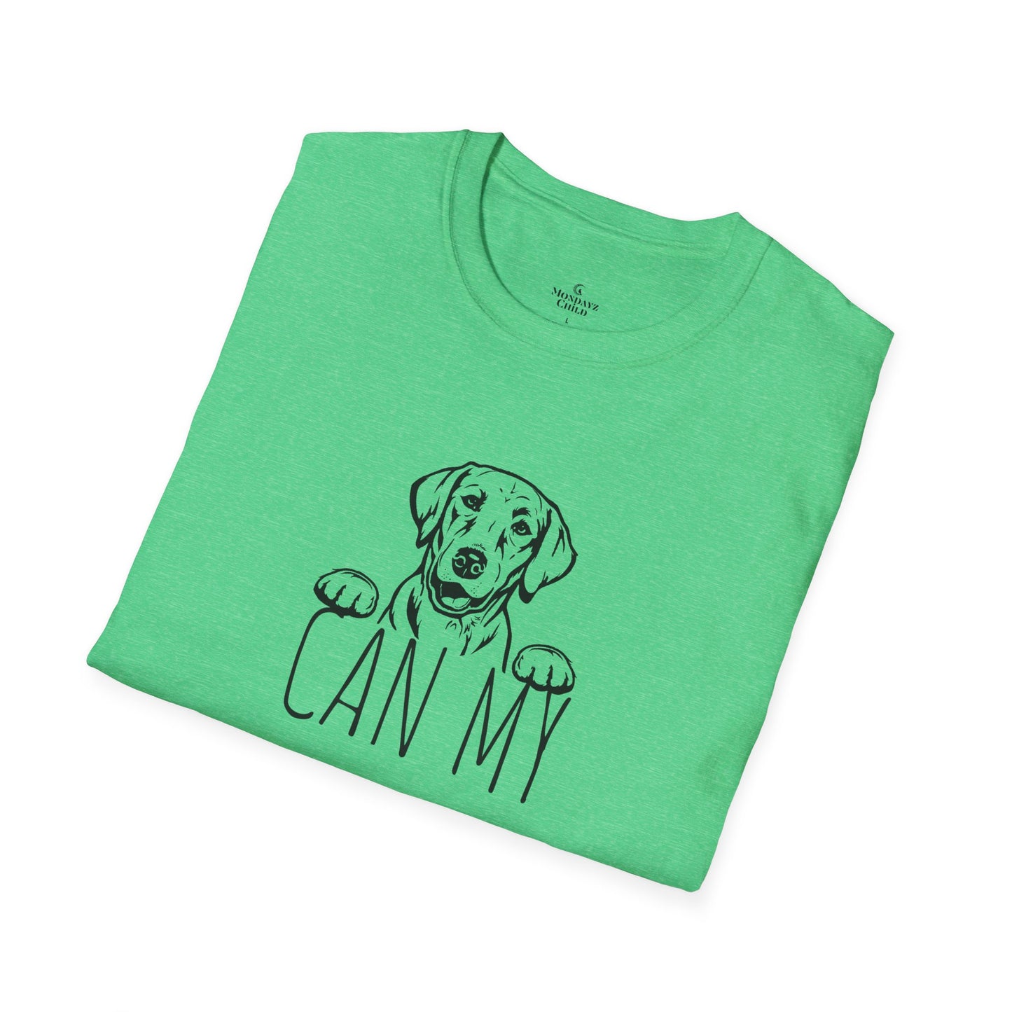 "Can My Lab Come?" Unisex Dog Lover's T-Shirt