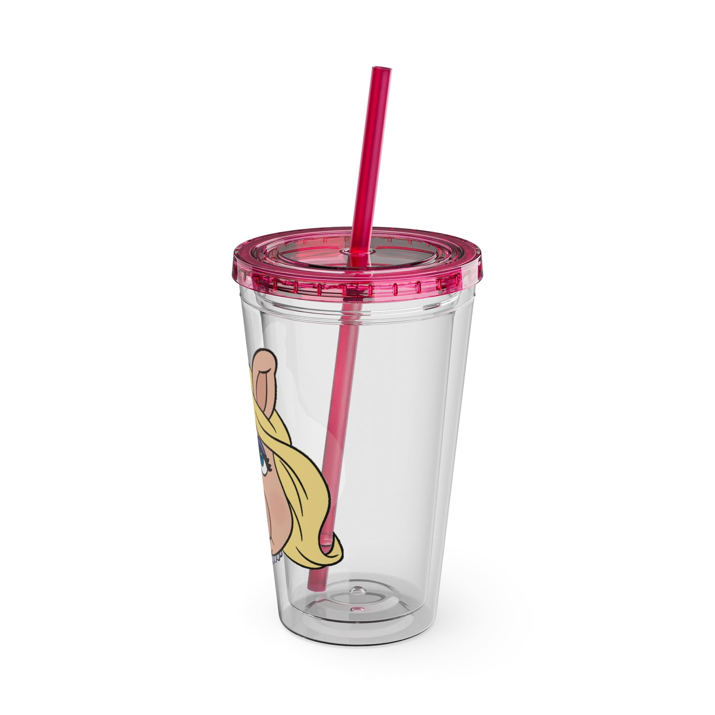 The Muppets 16oz Straw Tumbler — Miss Piggy