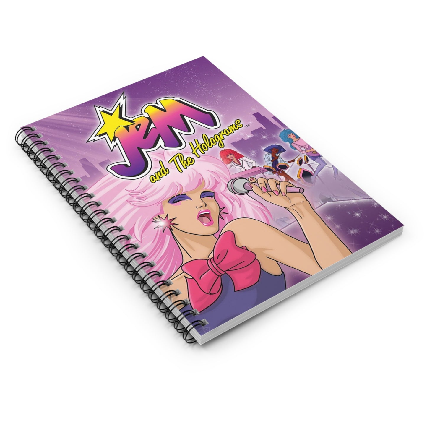 Jem and The Holograms Spiral Notebook, 6x8