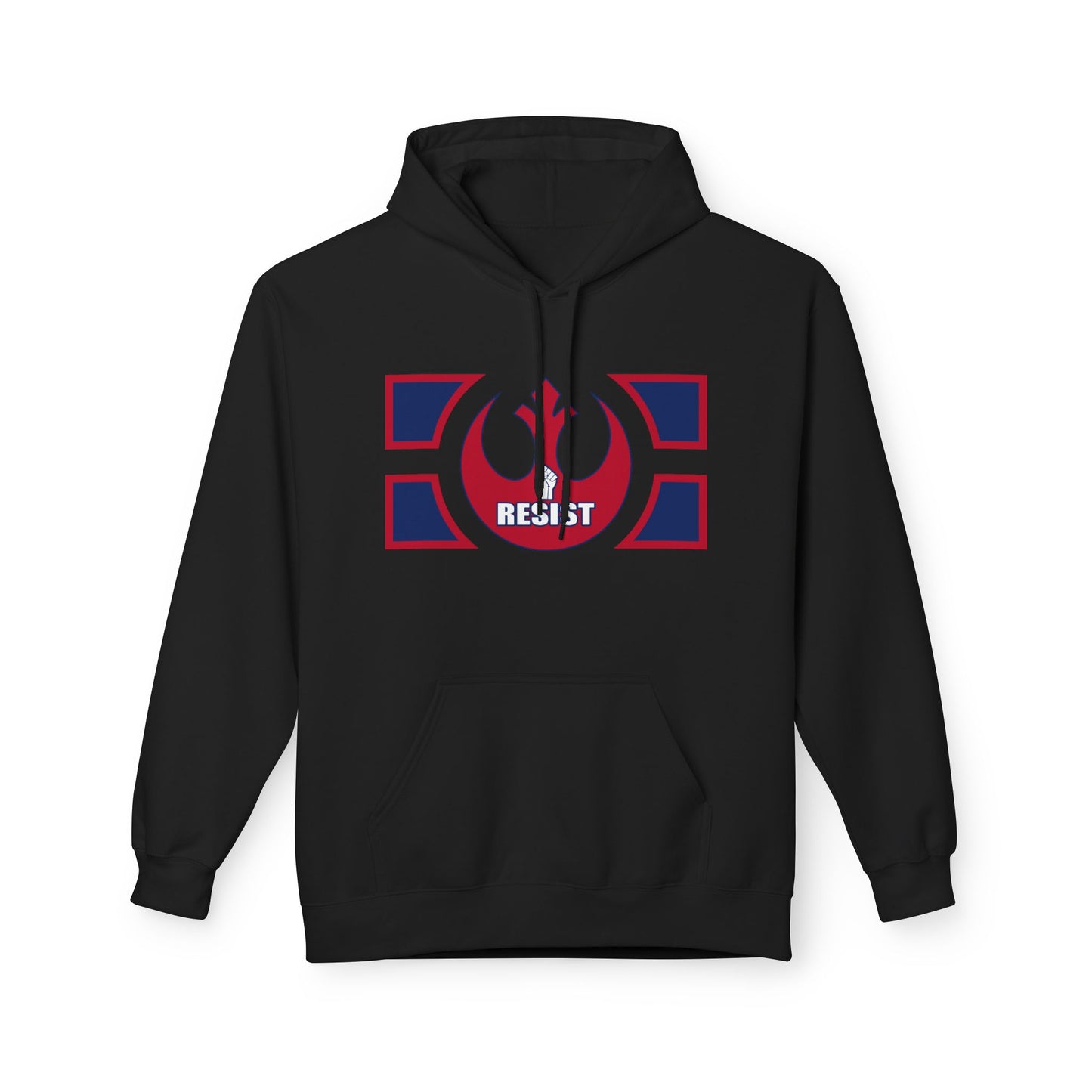 Resist Unisex Fleece Hoodie