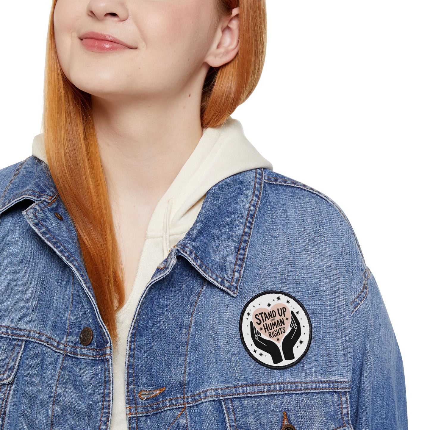 Human Rights Iron-On Patch