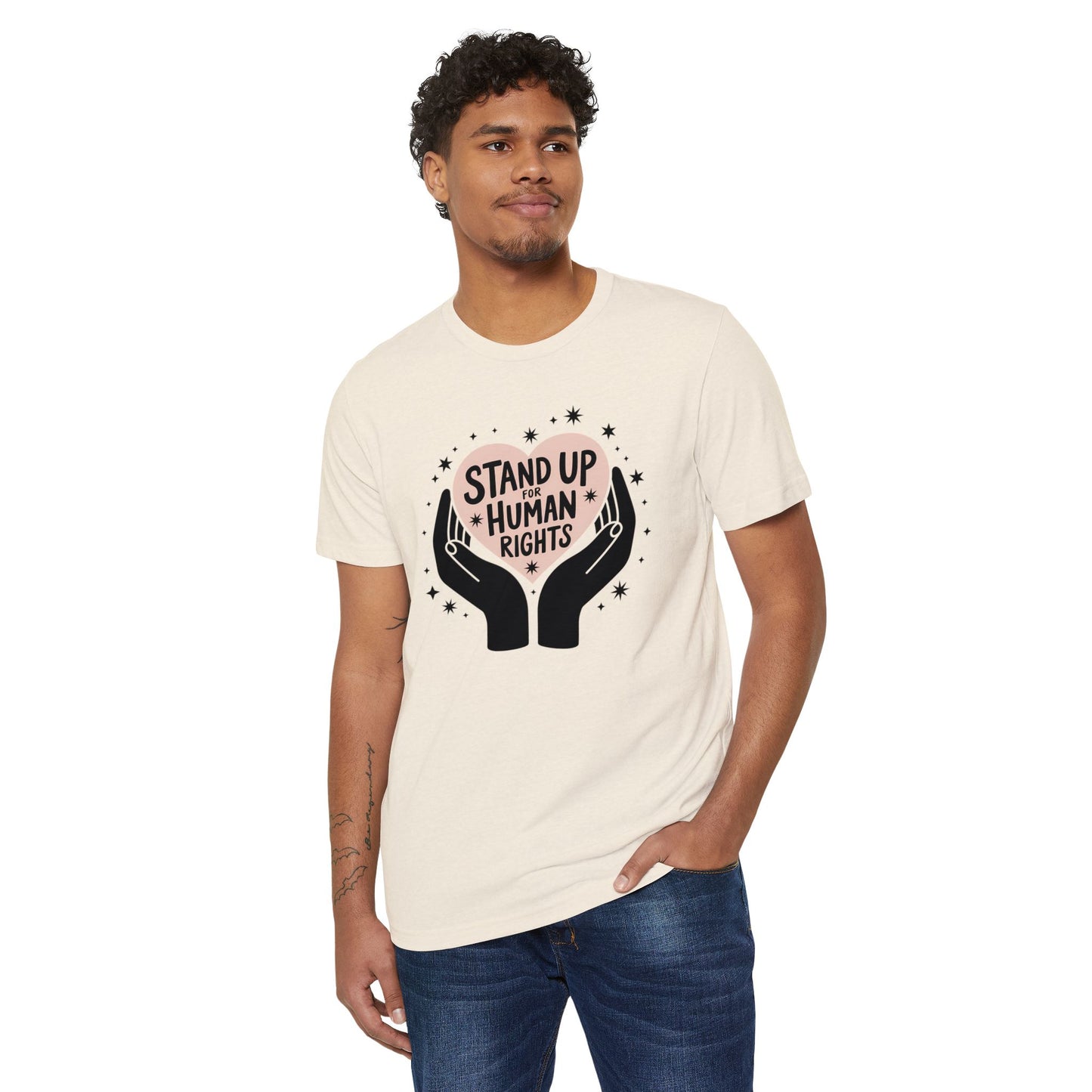 Eco-Friendly Unisex Tee - Human Rights