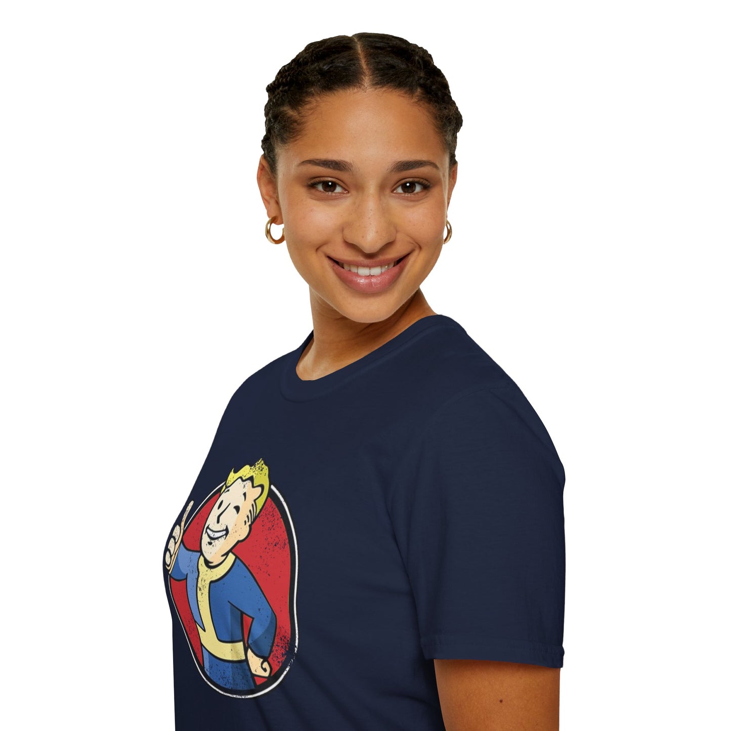 Fallout Distressed Vault Boy Unisex T-Shirt - up to 5X
