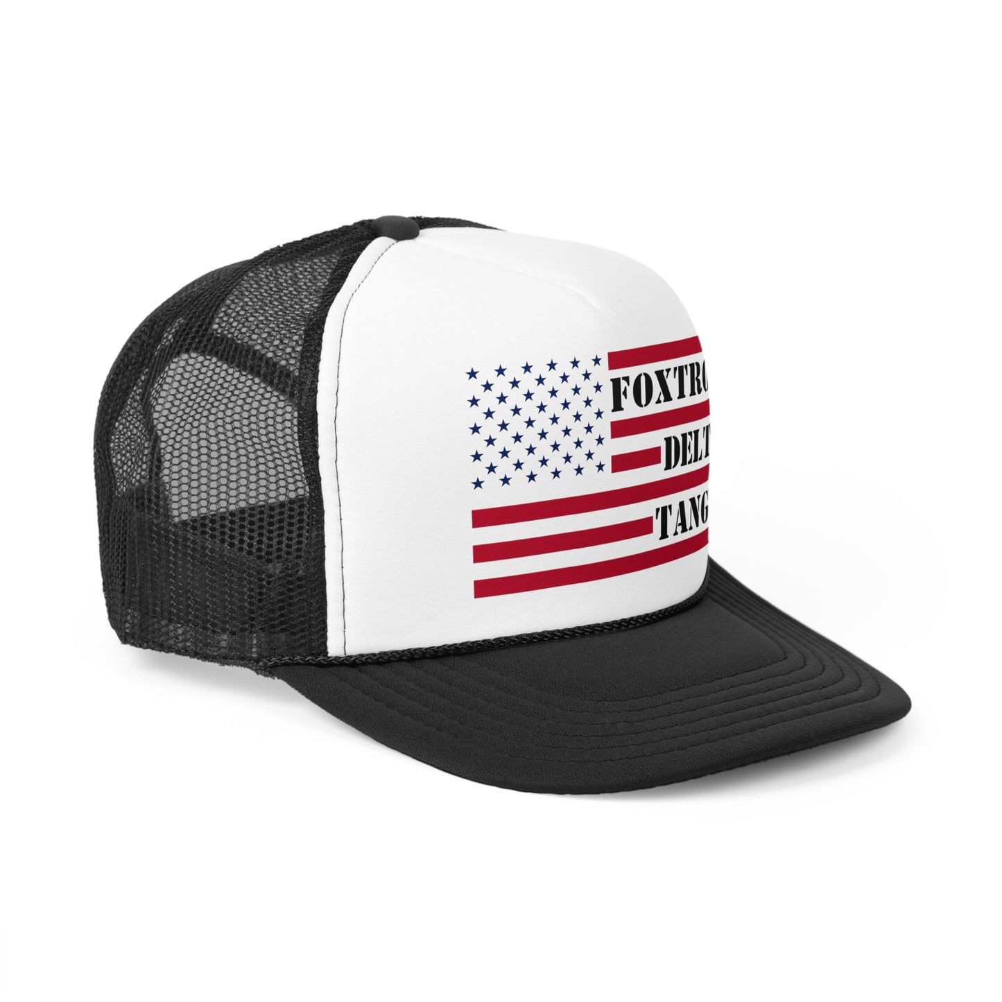 “FOXTROT DELTA TANGO” Anti-Trump Snap-Back Trucker Cap