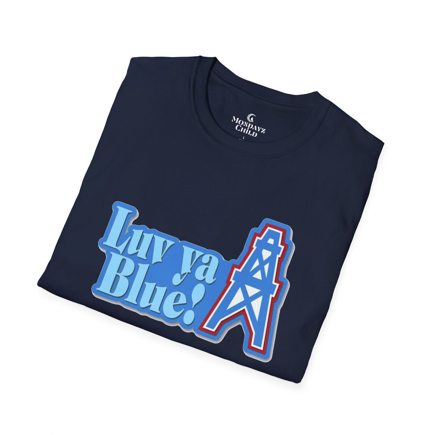 Houston Oilers “Luv Ya Blue” Unisex T-Shirt | Up to 5X