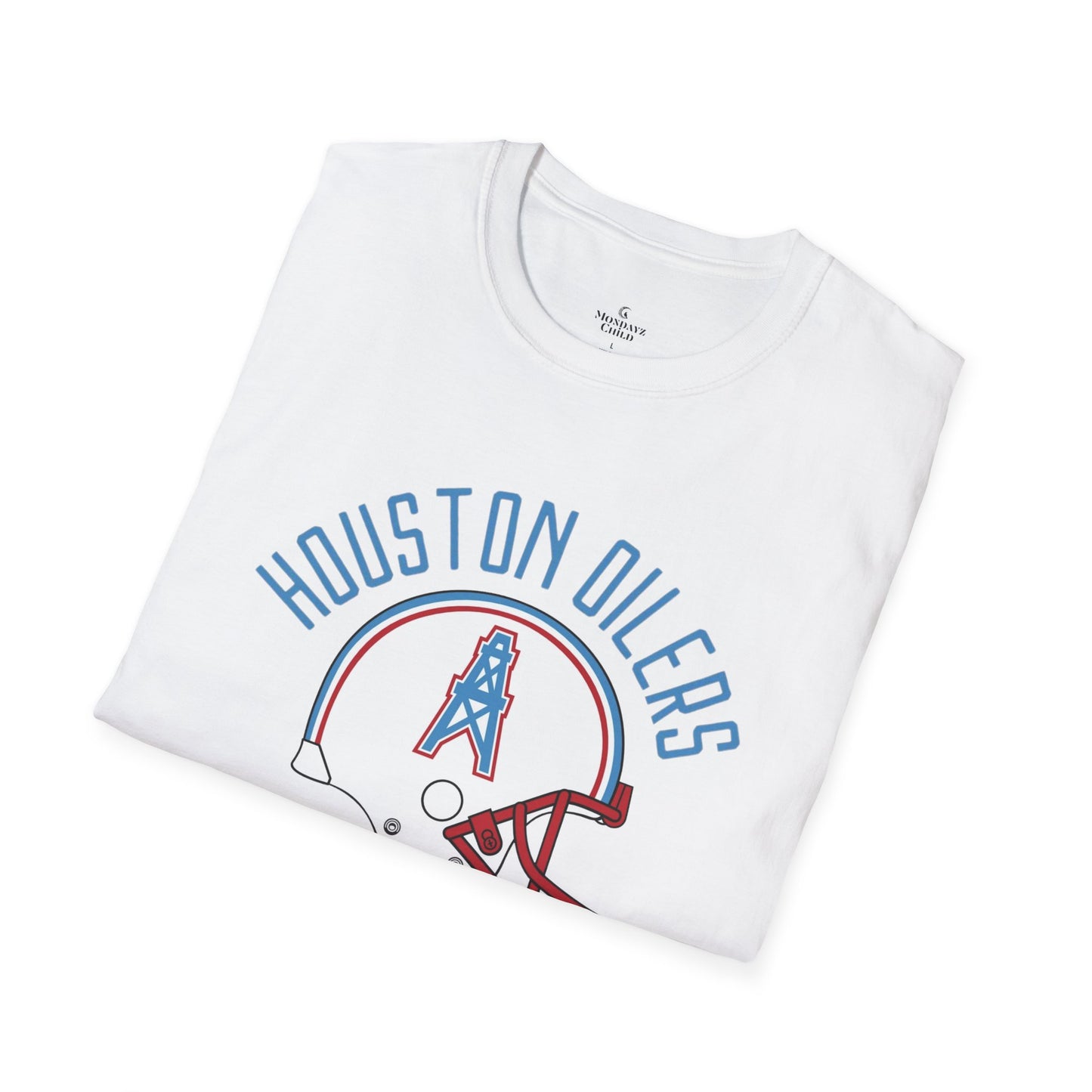 Houston Oilers Vintage Helmet Unisex Softstyle T-Shirt