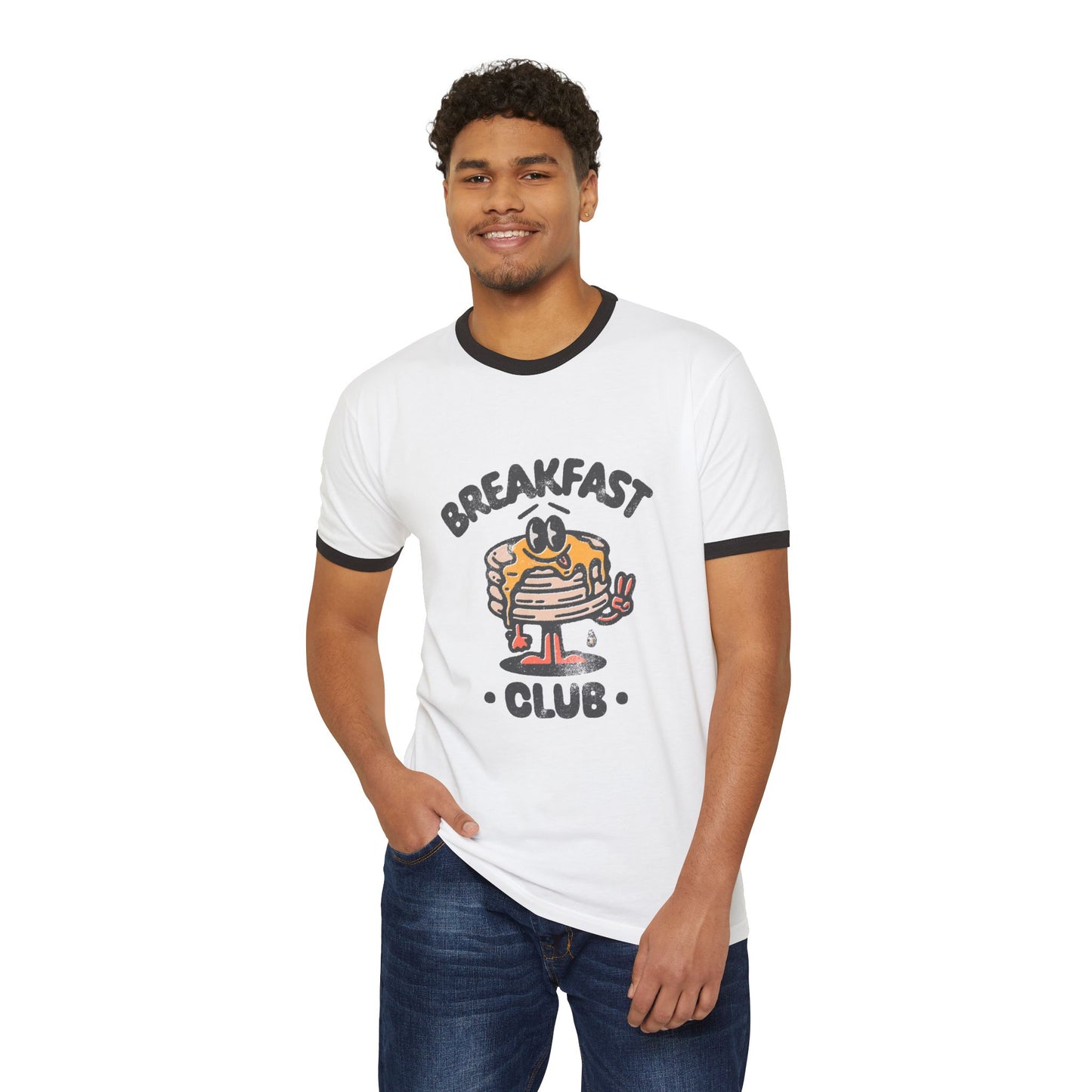 BREAKFAST CLUB Unisex Ringer Tee