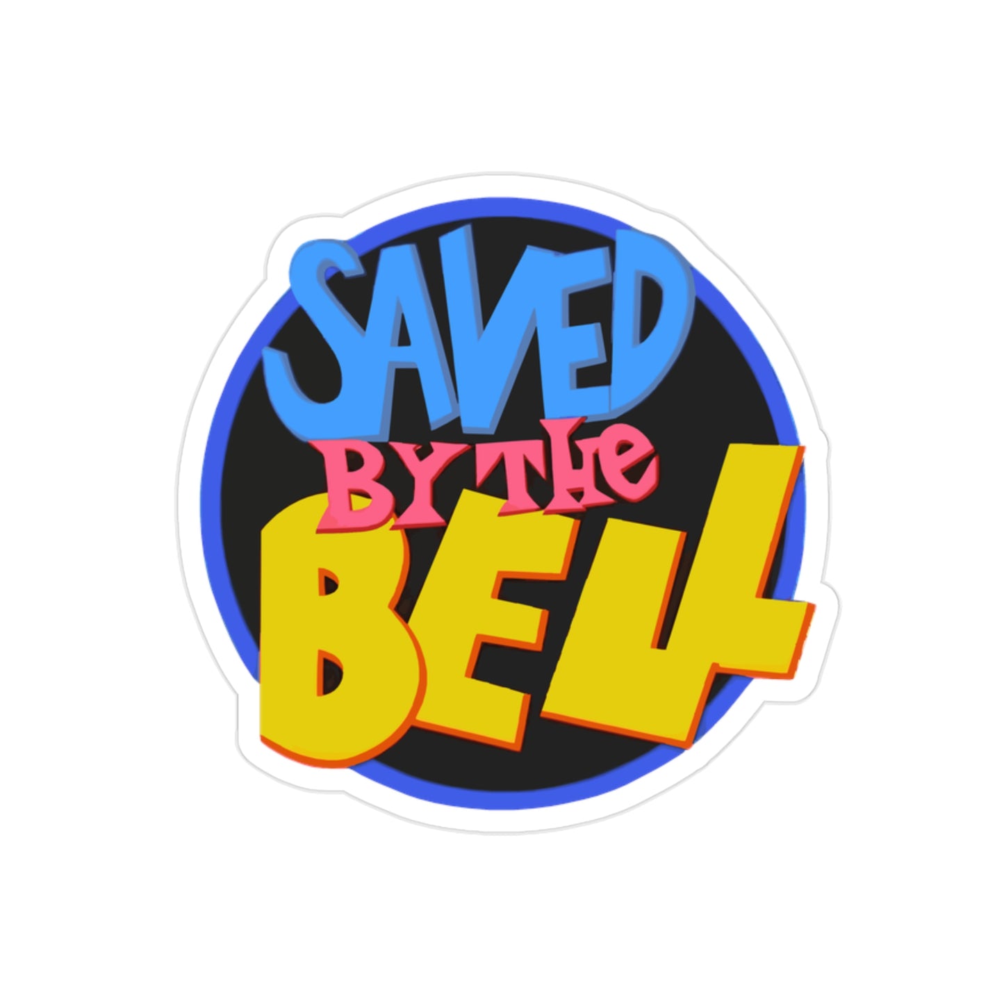 Saved by the Bell Die-Cut Outdoor Sticker