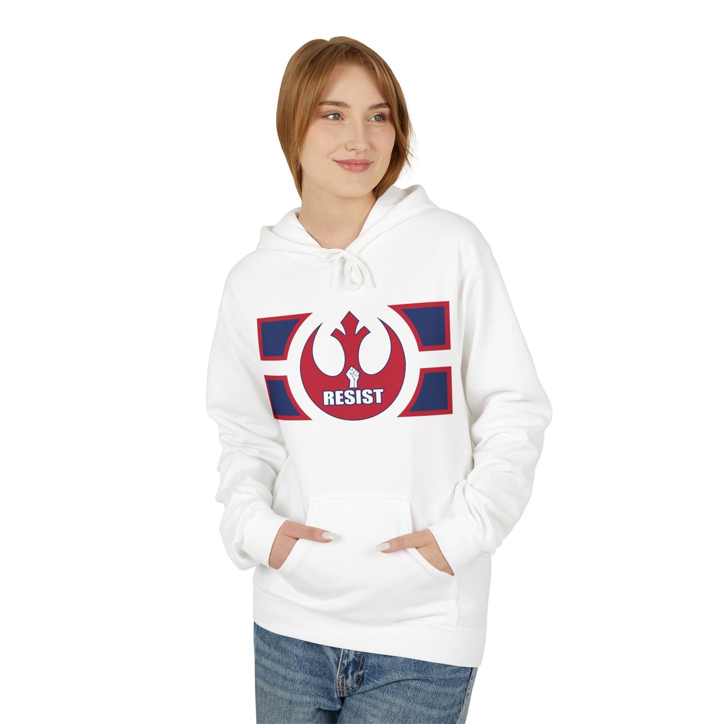 Resist Unisex Fleece Hoodie