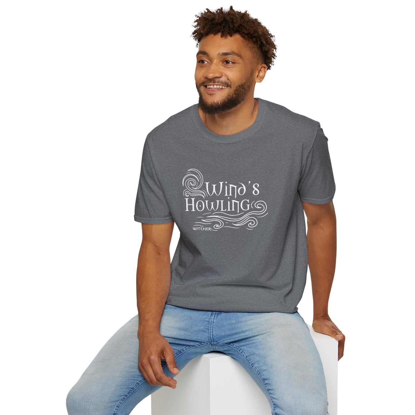 “Wind’s Howling” Witcher Video Game Unisex Softstyle T-Shirt