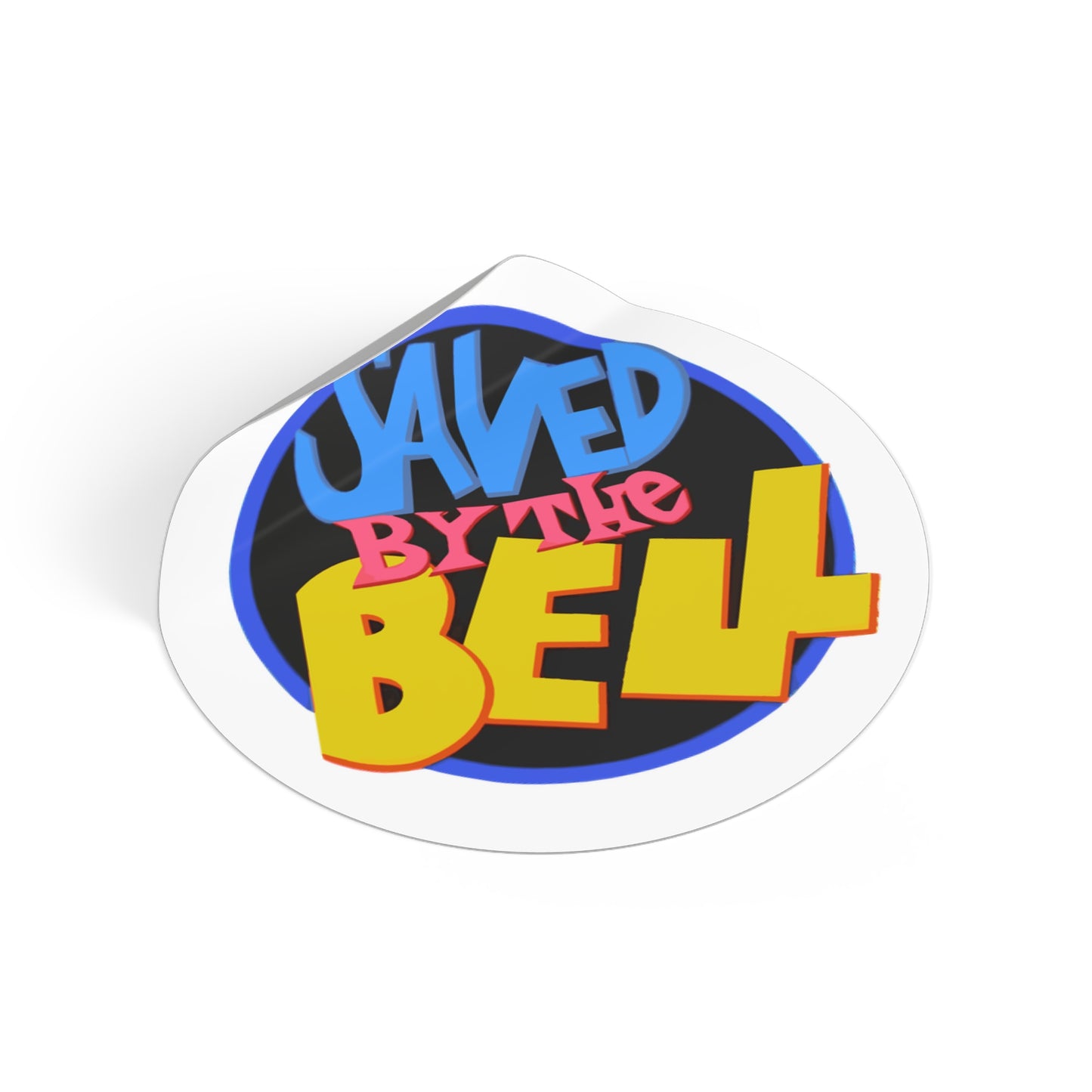 Saved By the Bell Round Vinyl Sticker