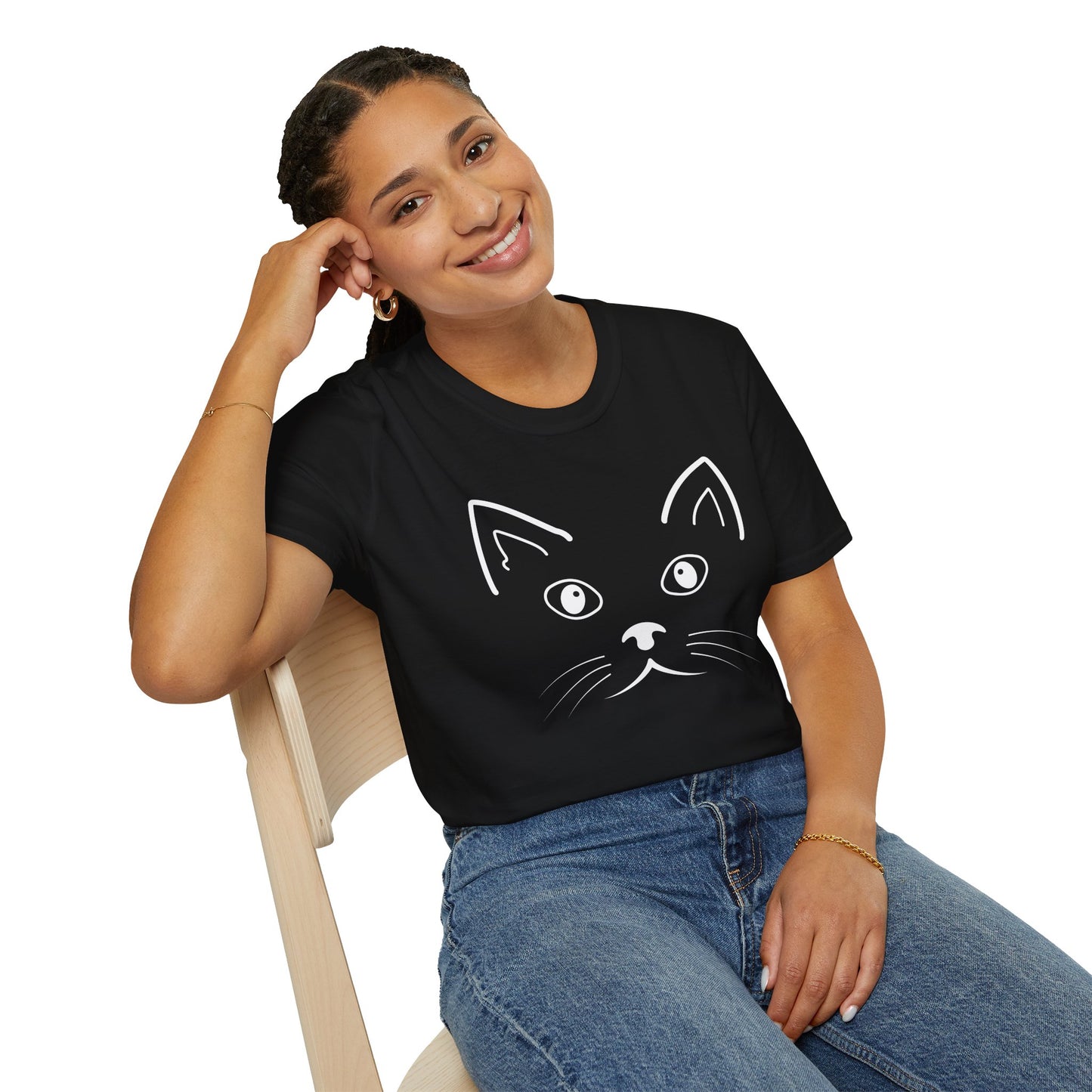 Unisex Tee - Black Cat