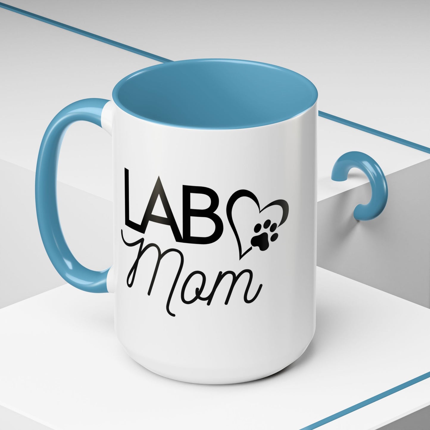LAB MOM Accent Coffee Mug, 15 oz