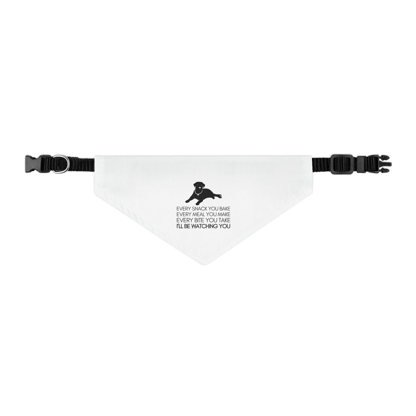 “I’ll Be Watching You” Pet Bandana Collar