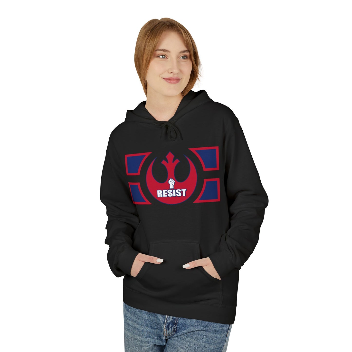 Resist Unisex Fleece Hoodie