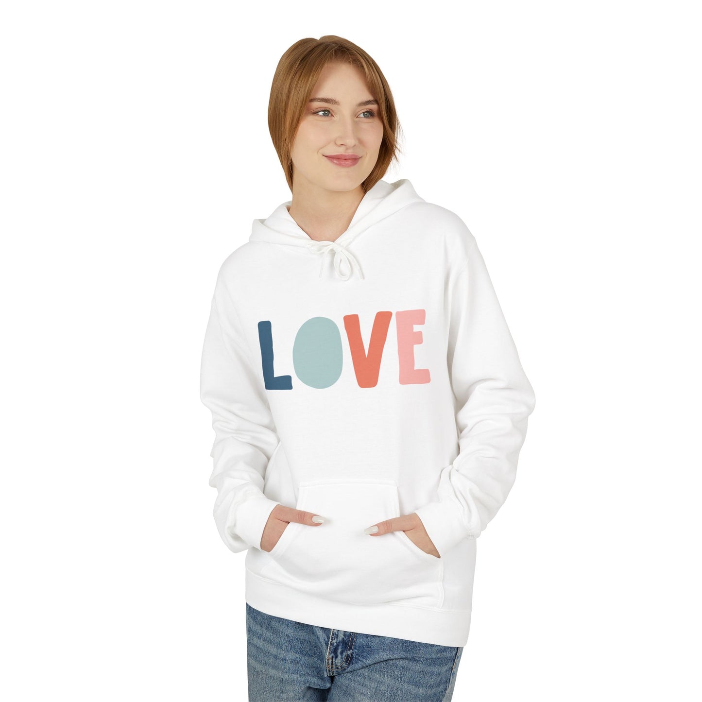 Love & Kindness Unisex Fleece Hoodie