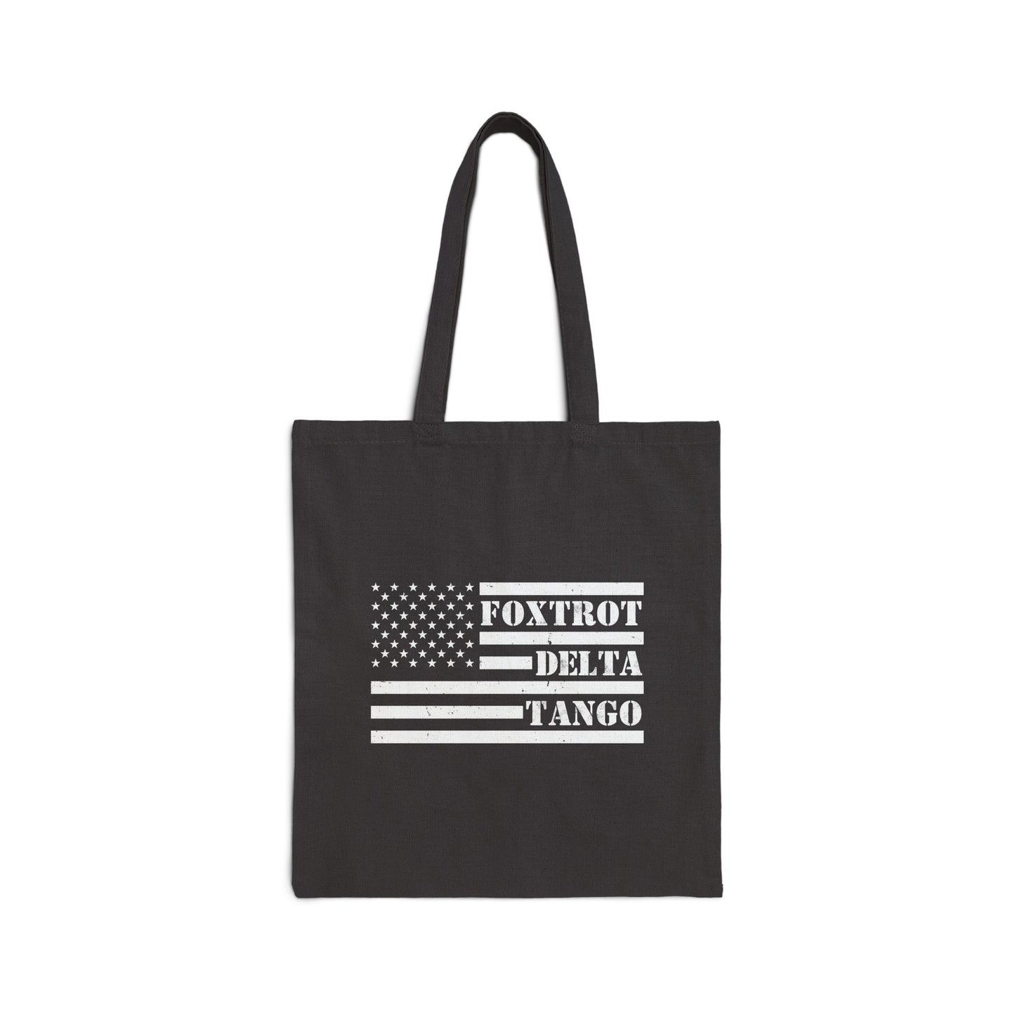 Canvas Tote - FOXTROT-DELTA-TANGO