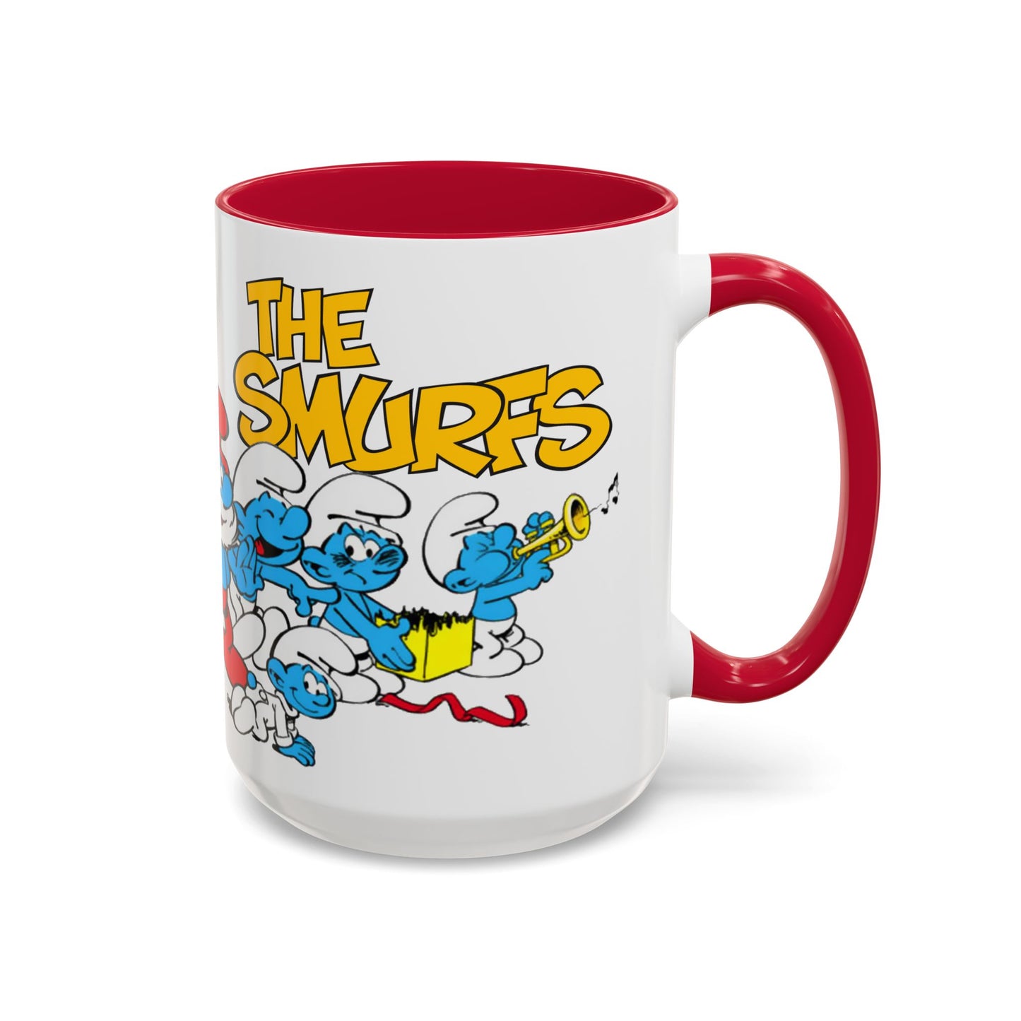 Smurfs-Inspired Colorful Coffee Mug, 11oz / 15oz