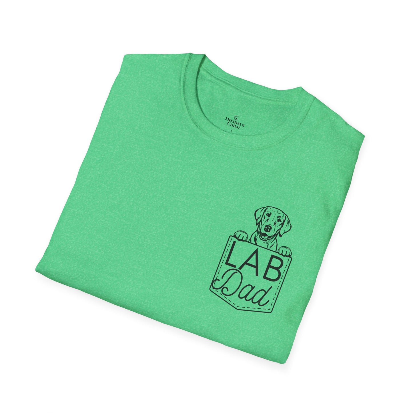Lab Dad Faux Pocket T-Shirt