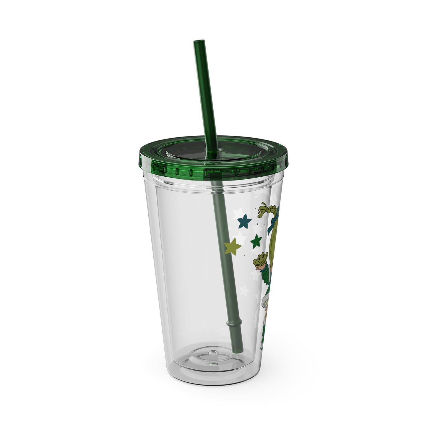 Rainbow Brite 16oz Acrylic Tumbler featuring Patty O’Green