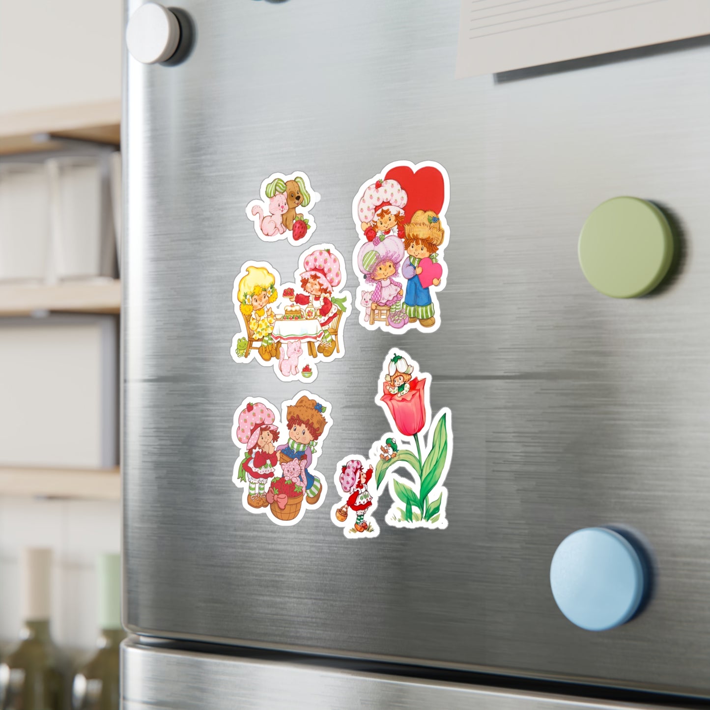 Strawberry Shortcake and Friends Sticker Sheet #2