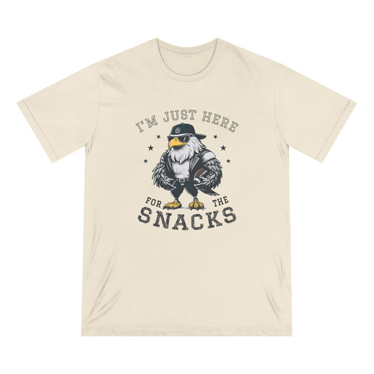 Organic Unisex Tee - Eagles Snacks