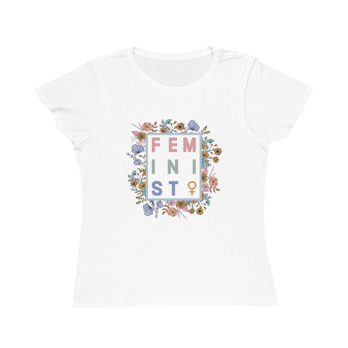 Floral Feminist Graphic Tee