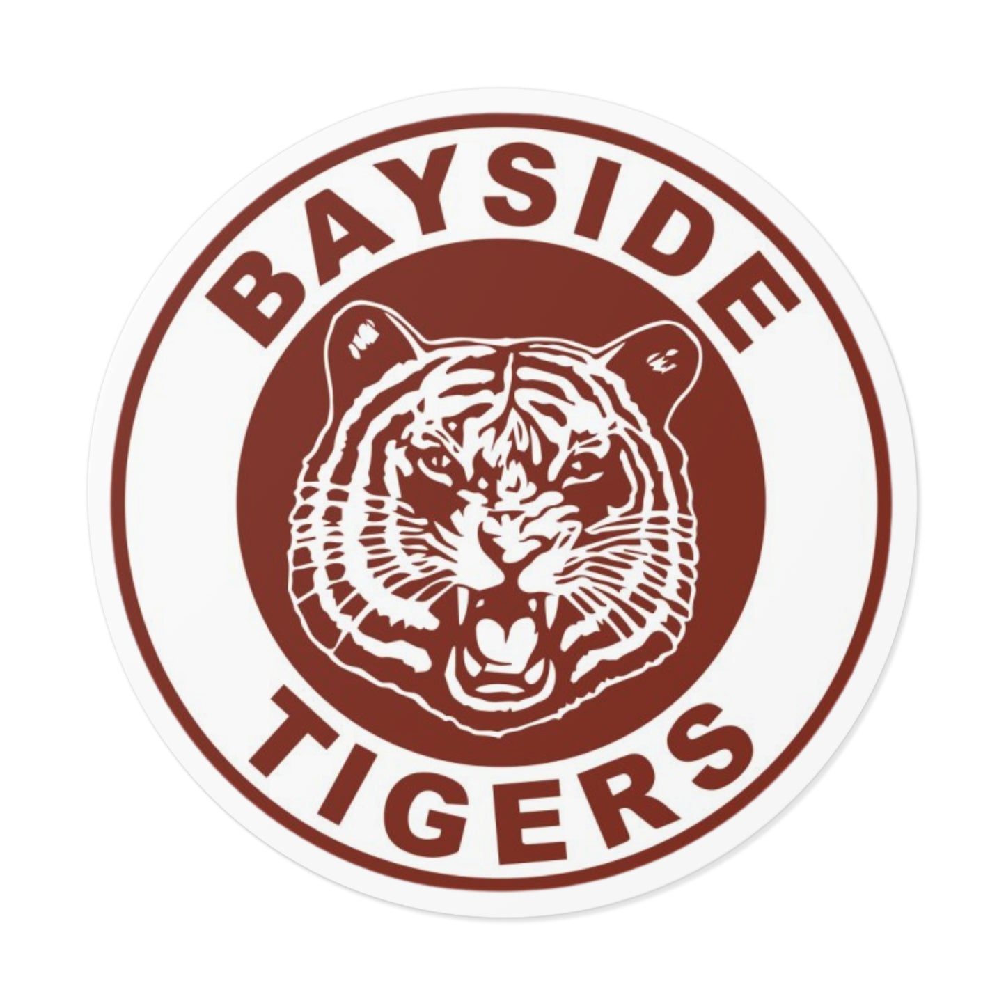Saved By the Bell Bayside Tigers Stickers