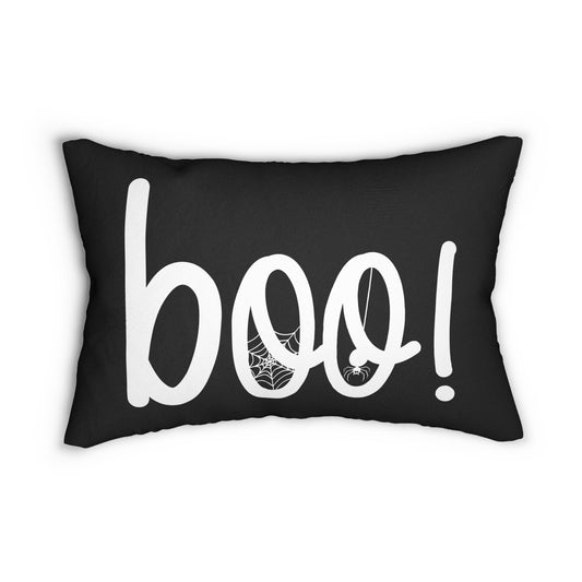 Halloween Lumbar Pillow - Boo!